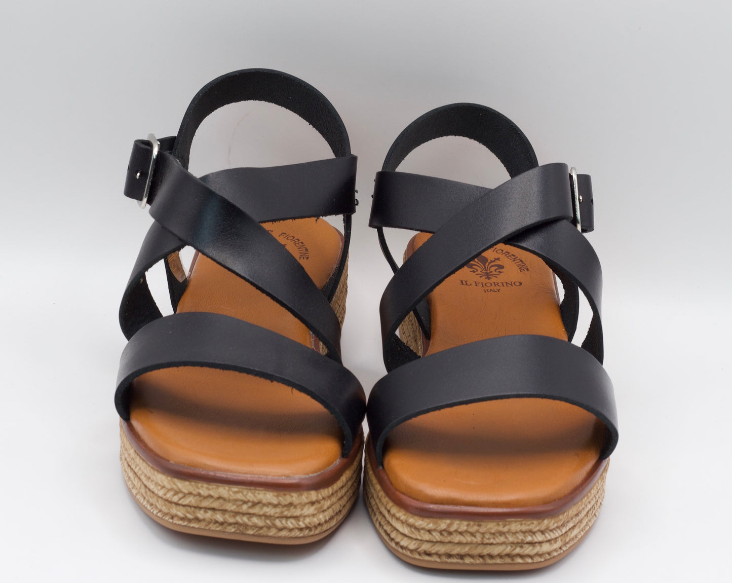 Womans' Leather Sandal - ART. MOD WEDGE - PI3649
