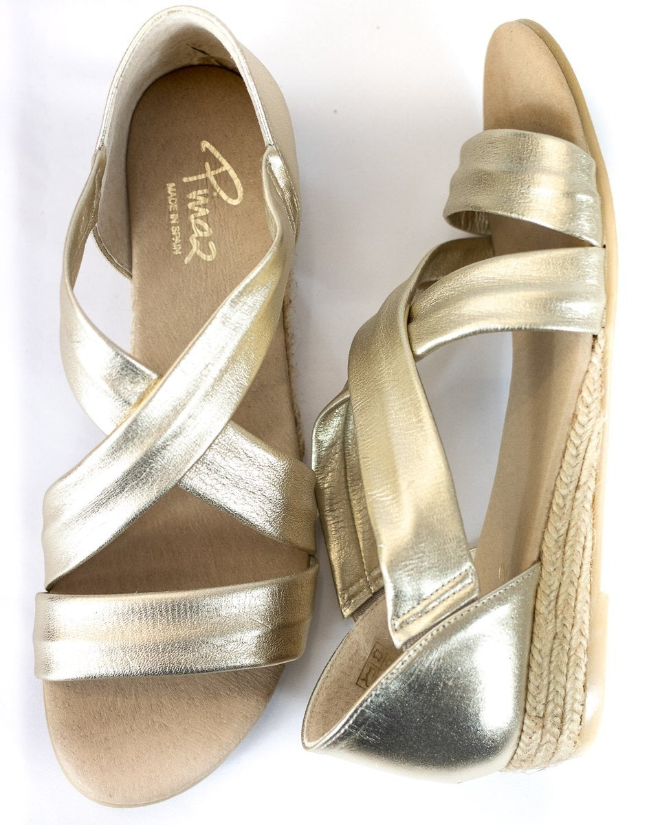 Espadrillas Leather Sandals - (Art. 6659)