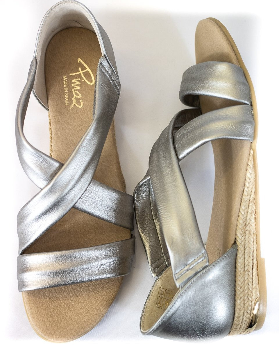 Espadrillas Leather Sandals - (Art. 6659)
