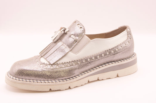 metallic mocassin