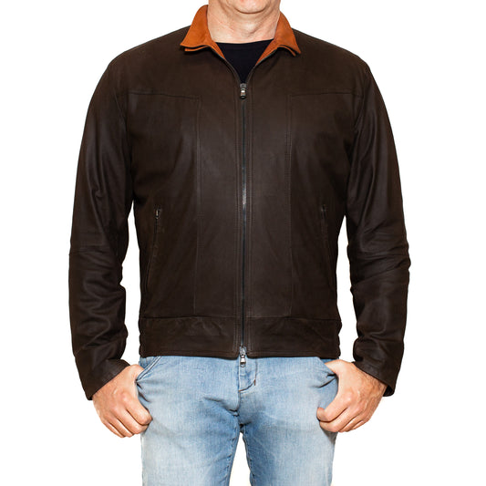 All Time Classic Ultralight Baby Lamb Leather Jacket - "Conte"