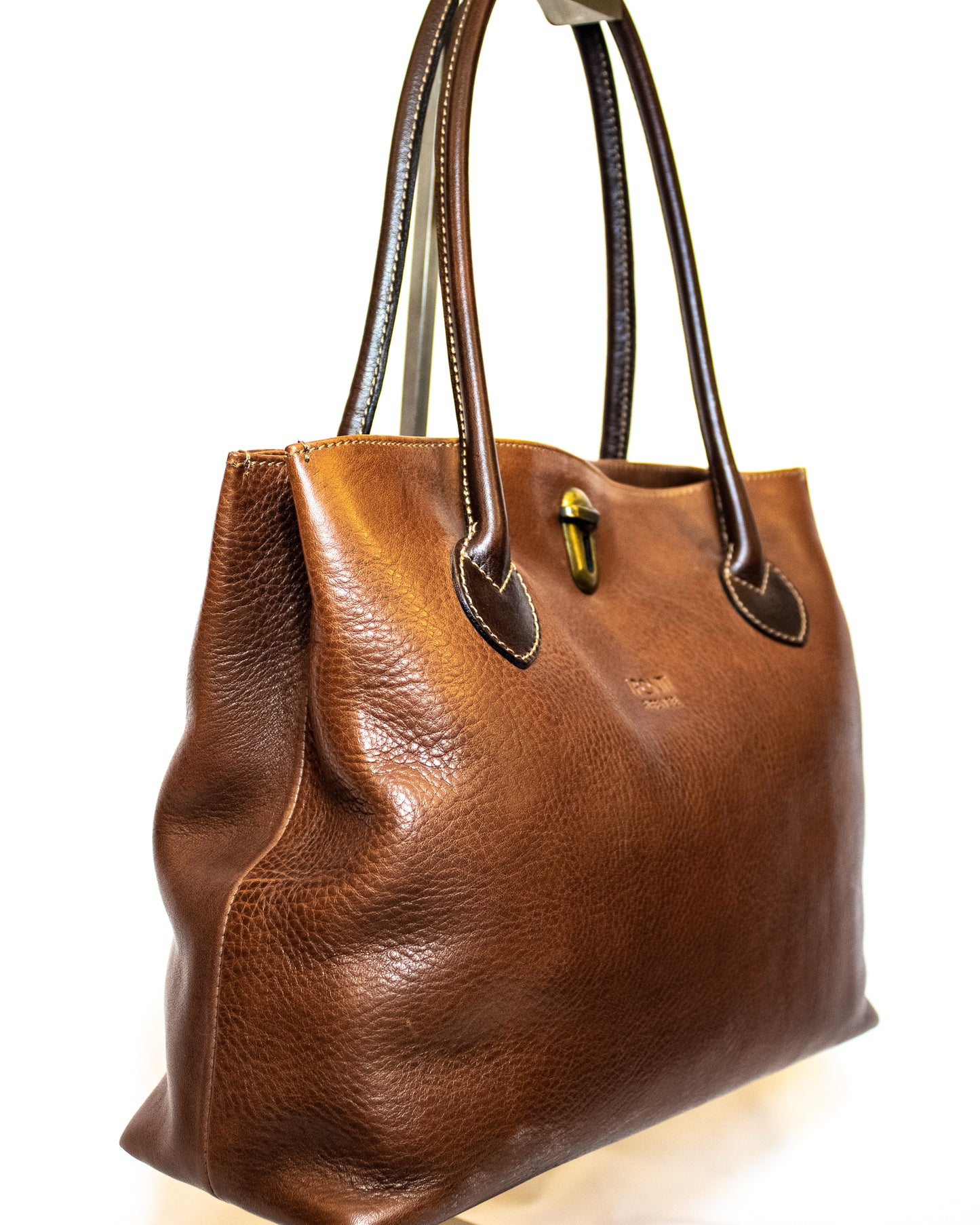 Two-tone middle size handbag - (Mod. 7298)