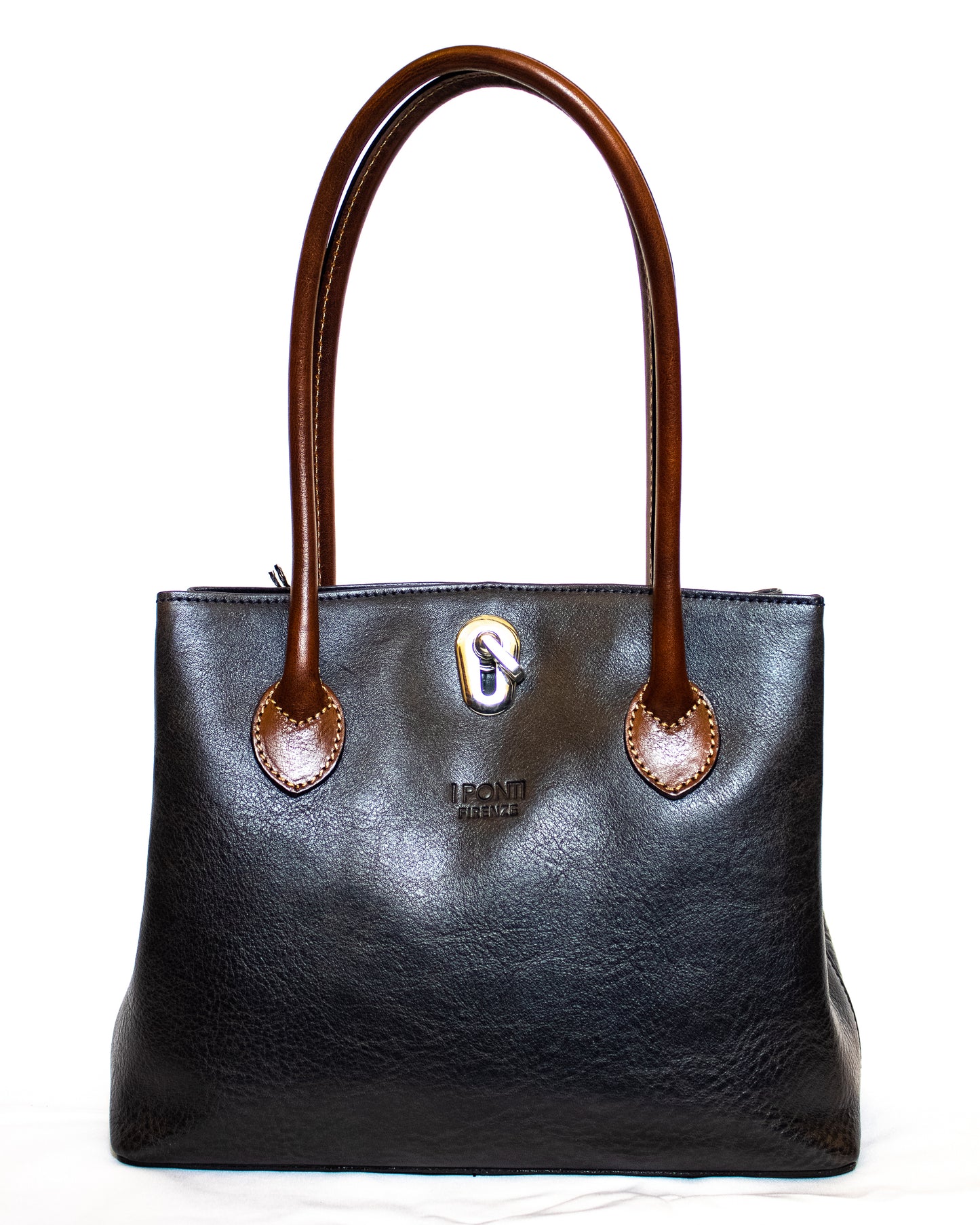 Two-tone middle size handbag - (Mod. 7298)