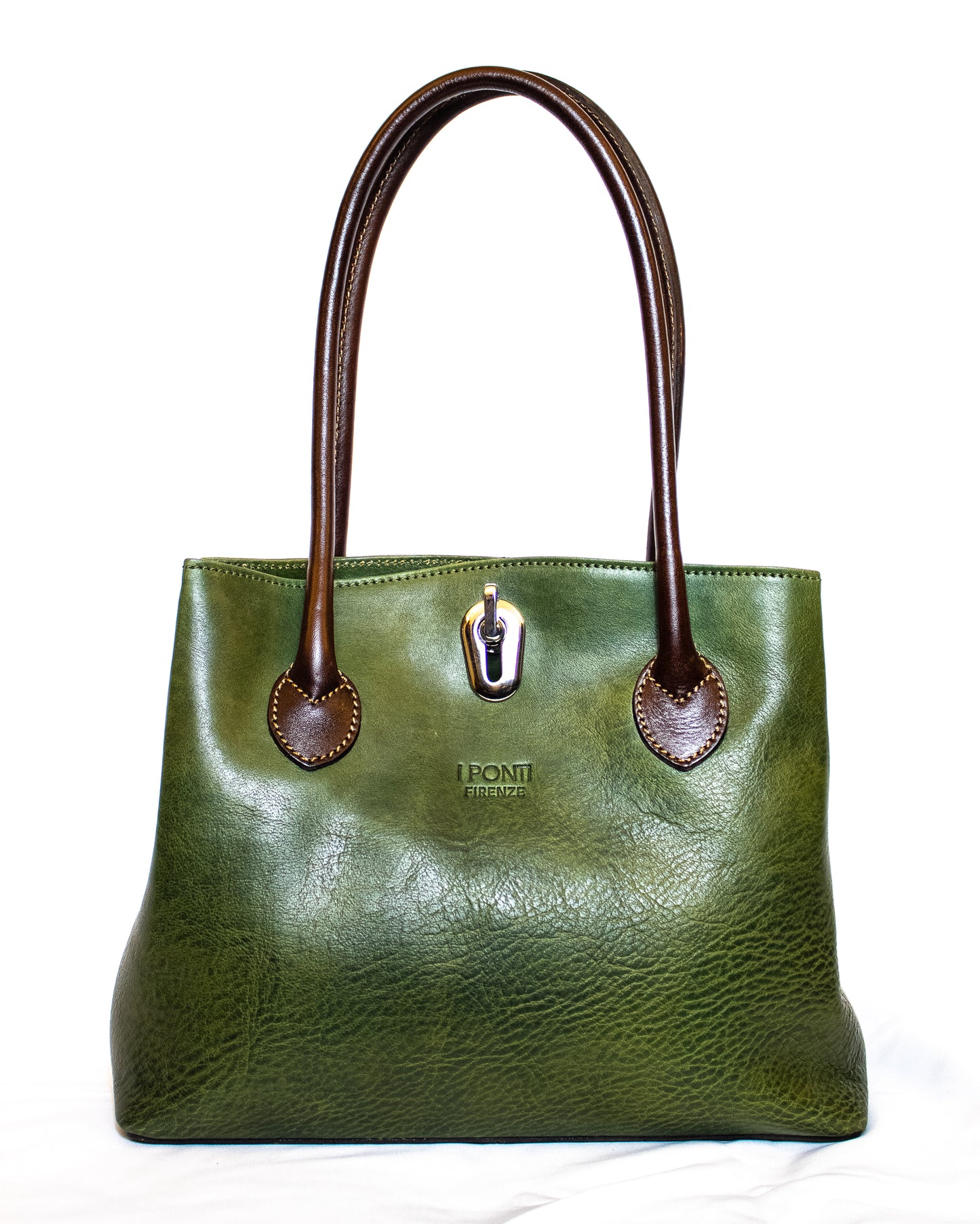 Two-tone middle size handbag - (Mod. 7298)