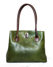 Load image into Gallery viewer, Two-tone middle size handbag - (Mod. 7298)
