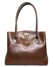 Load image into Gallery viewer, Two-tone middle size handbag - (Mod. 7298)
