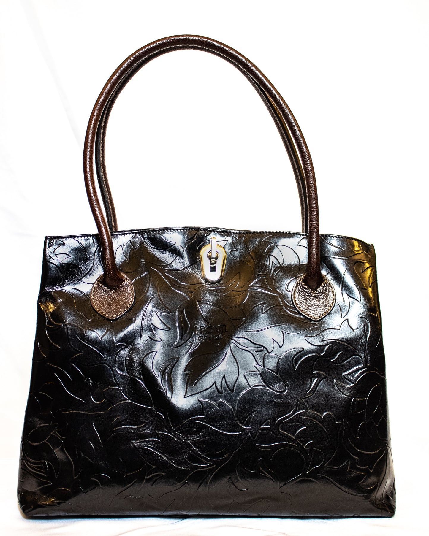 Flower Embossed Handbag (Big Version)- (Mod. 7288)