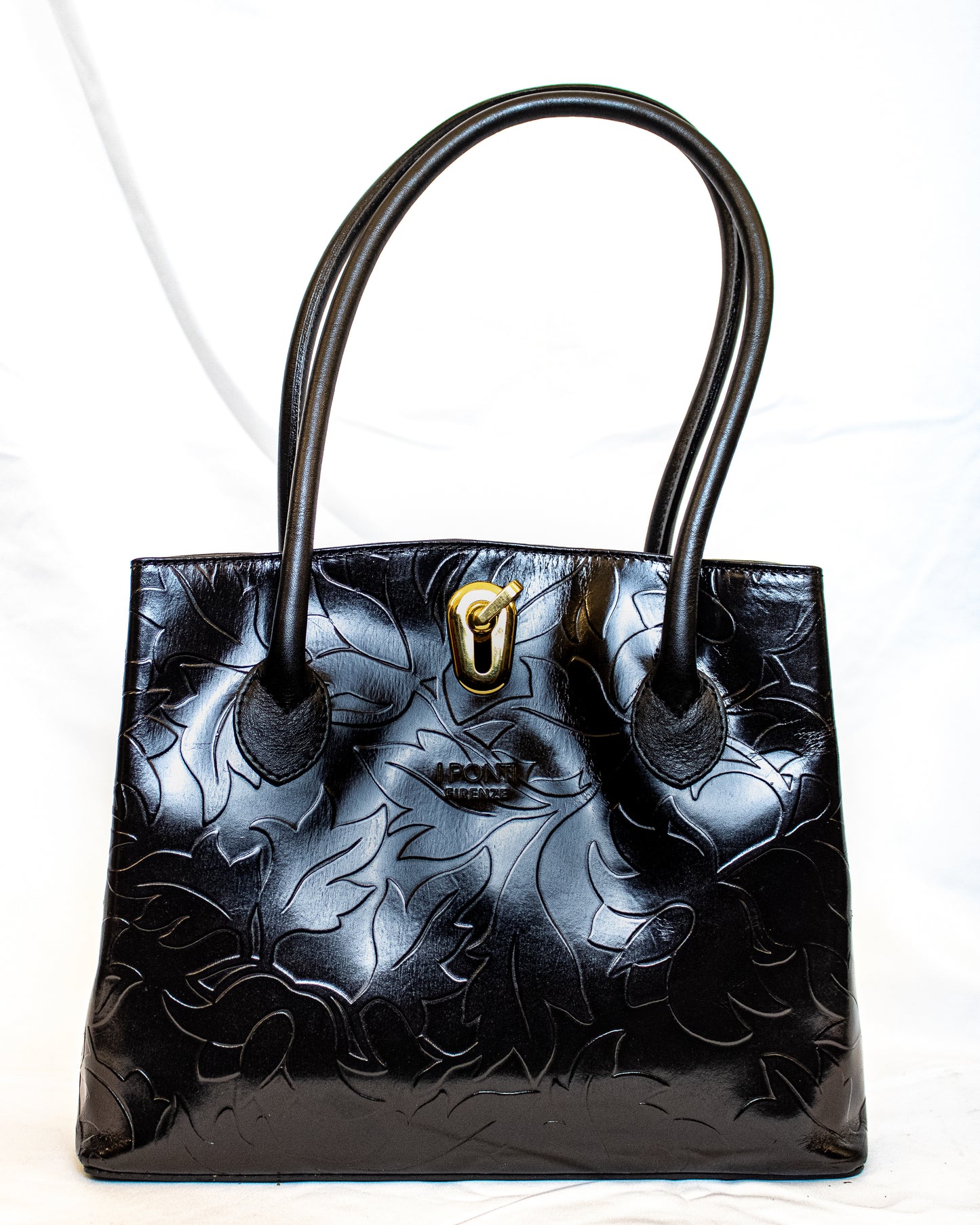 Flower Embossed Handbag (Big Version)- (Mod. 7288)