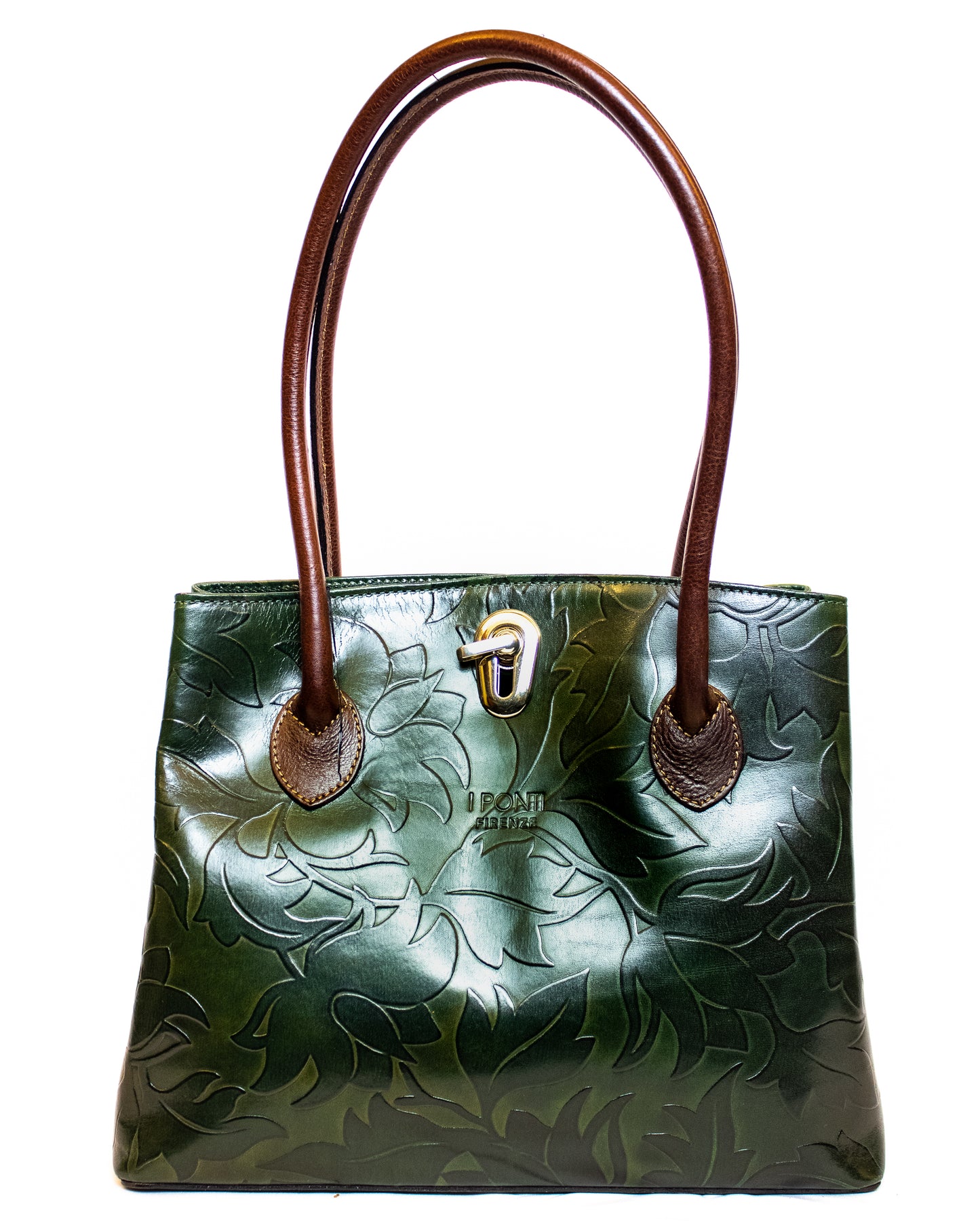 Flower Embossed Handbag (Big Version)- (Mod. 7288)