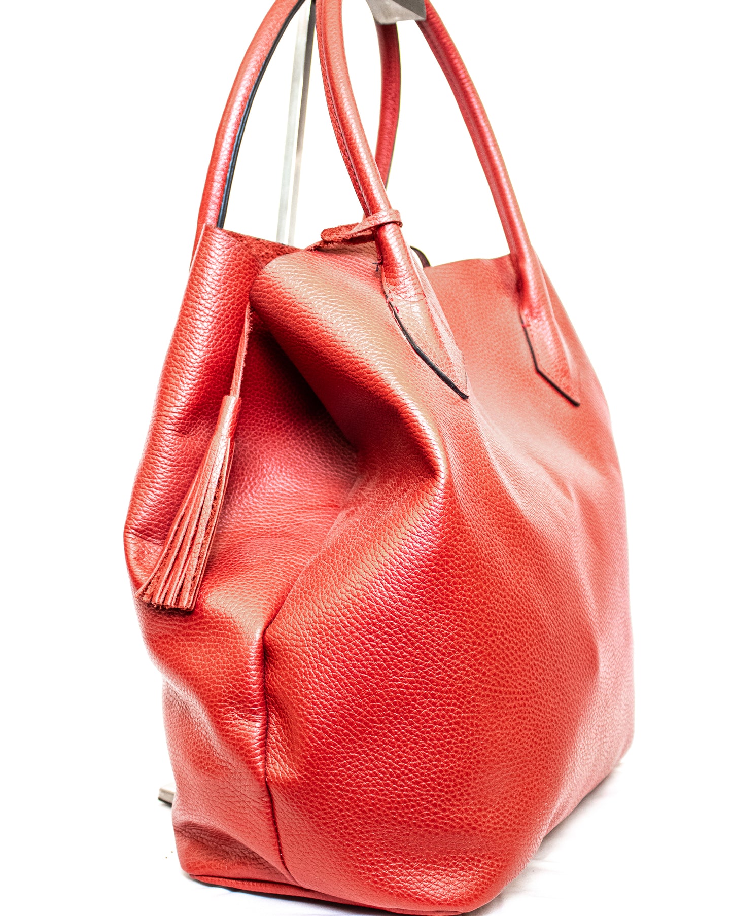 Leather Shopping Bag - (Mod. 7274)