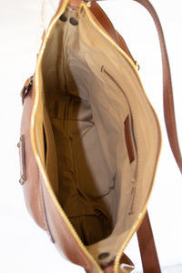 Convertible Hand Tanned Backpack - (Mod. 1137)