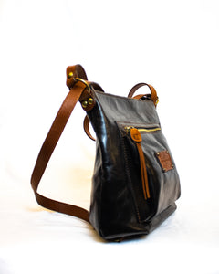 Convertible Hand Tanned Backpack - (Mod. 1137)