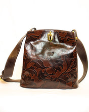 Load image into Gallery viewer, Flower Imprinted Crossbody Bag - (Mod. 1198)
