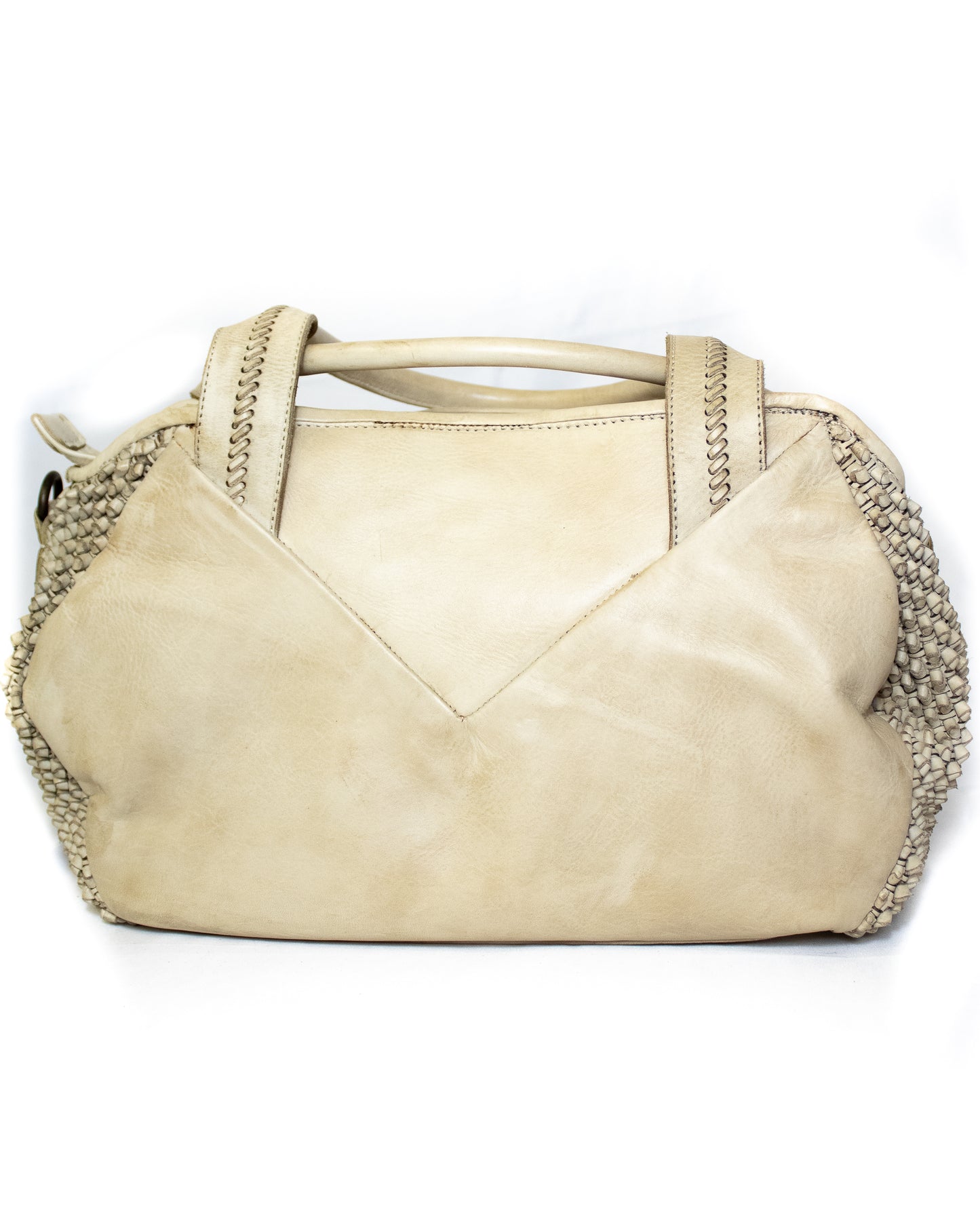 Interwoven Leather Shoulder Bag - (Mod. 6733)