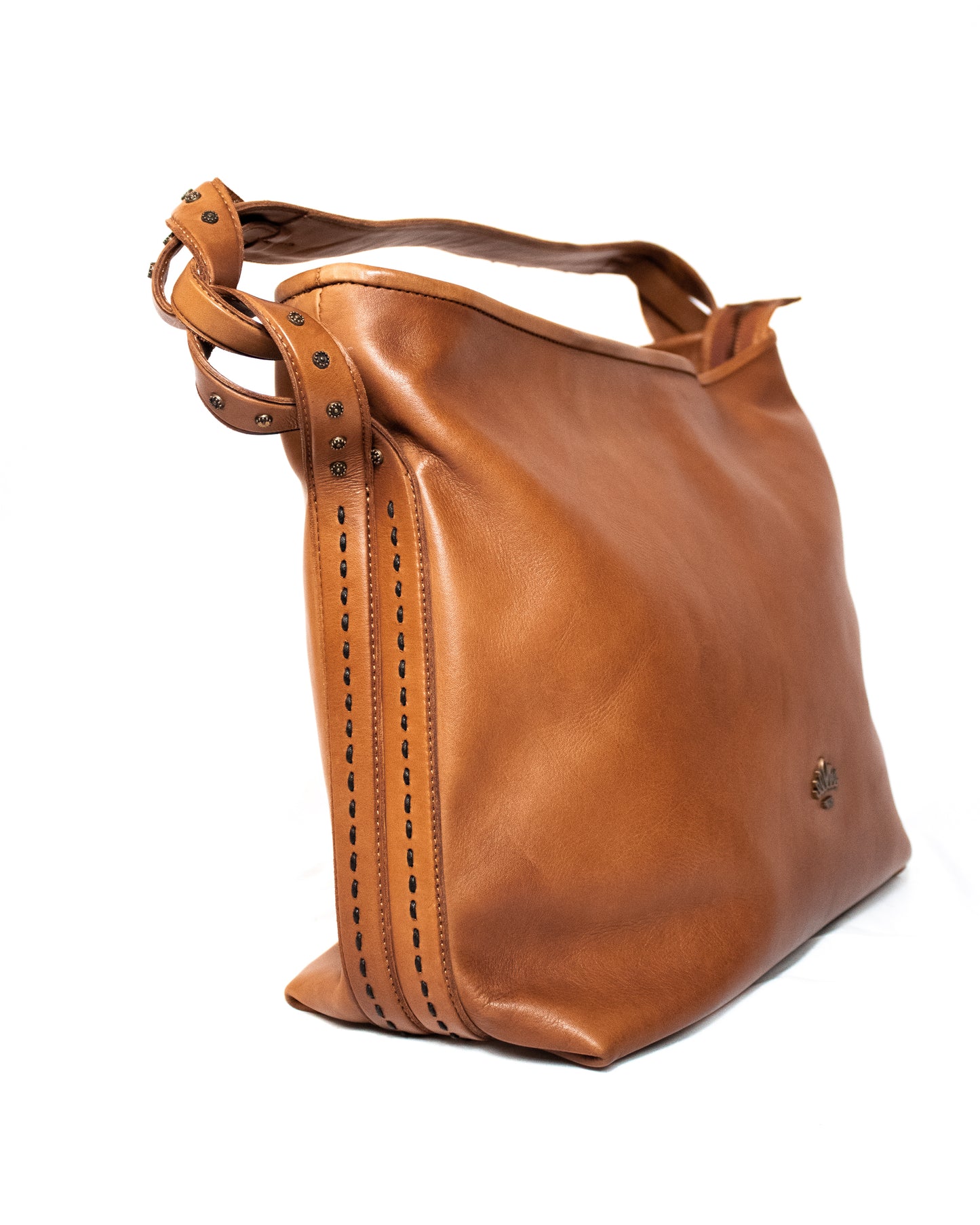 Leather versatile shoulder bag - (Mod. 6748)