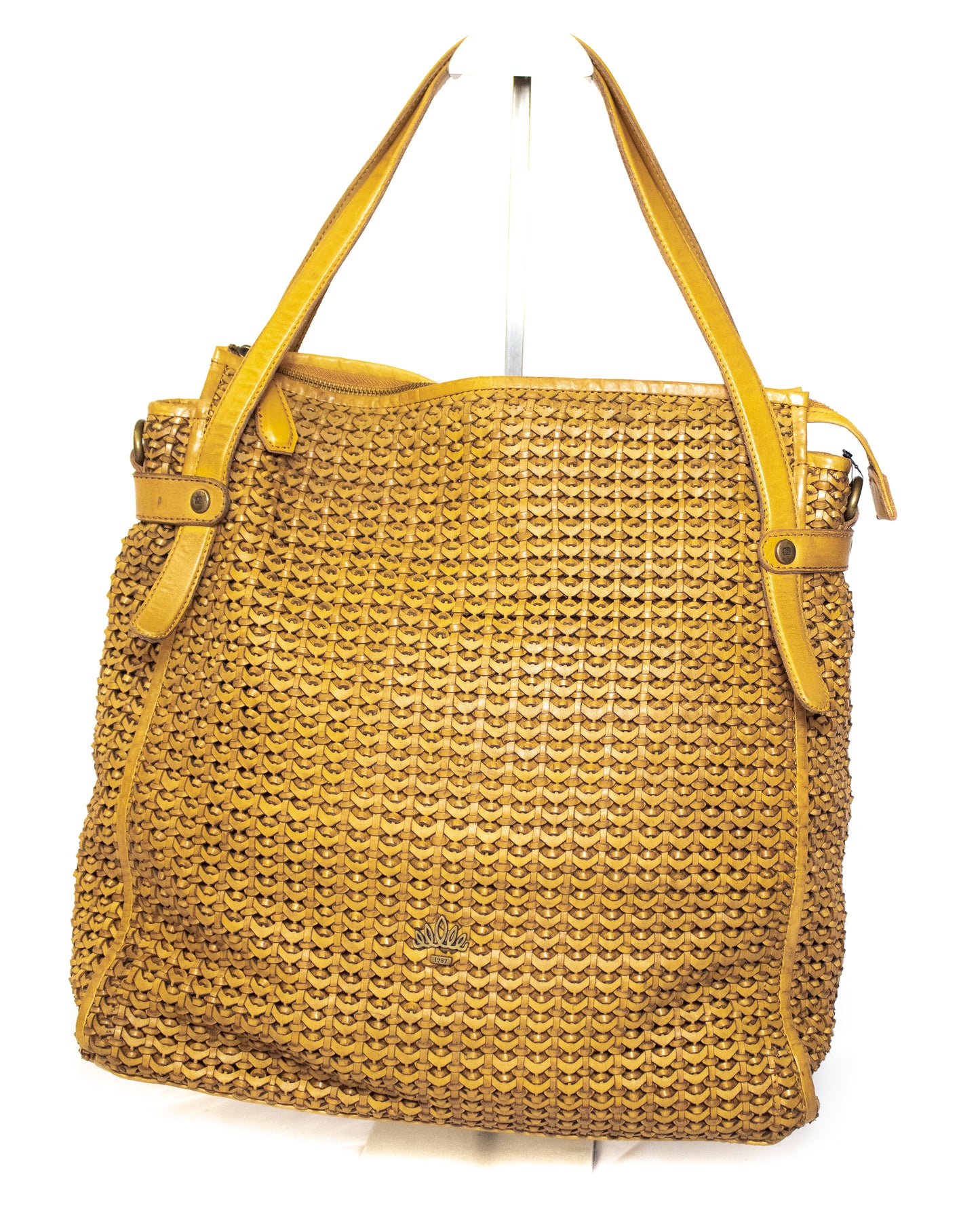 Stylish Interwoven Handbag - (Mod. 6735)