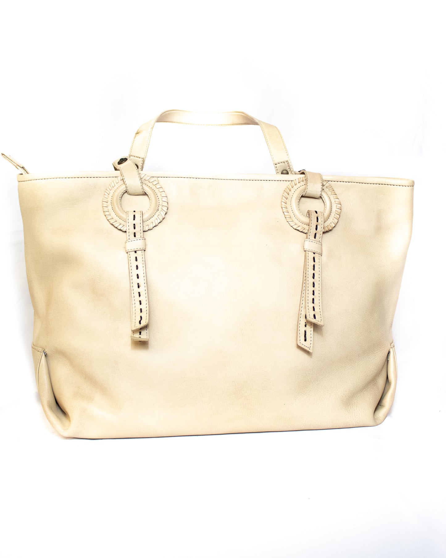 Stylish hand tanned bag - (Mod. 6752)