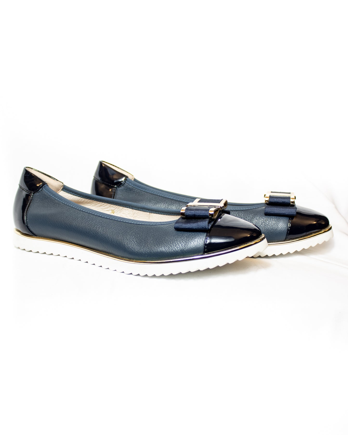 Leather Ballet Flats - (Art. 6652)