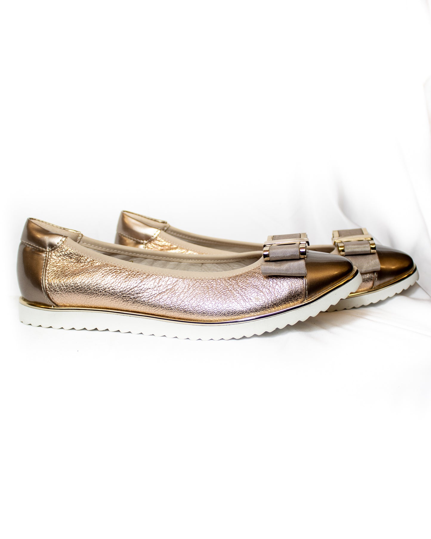 Leather Ballet Flats - (Art. 6652)