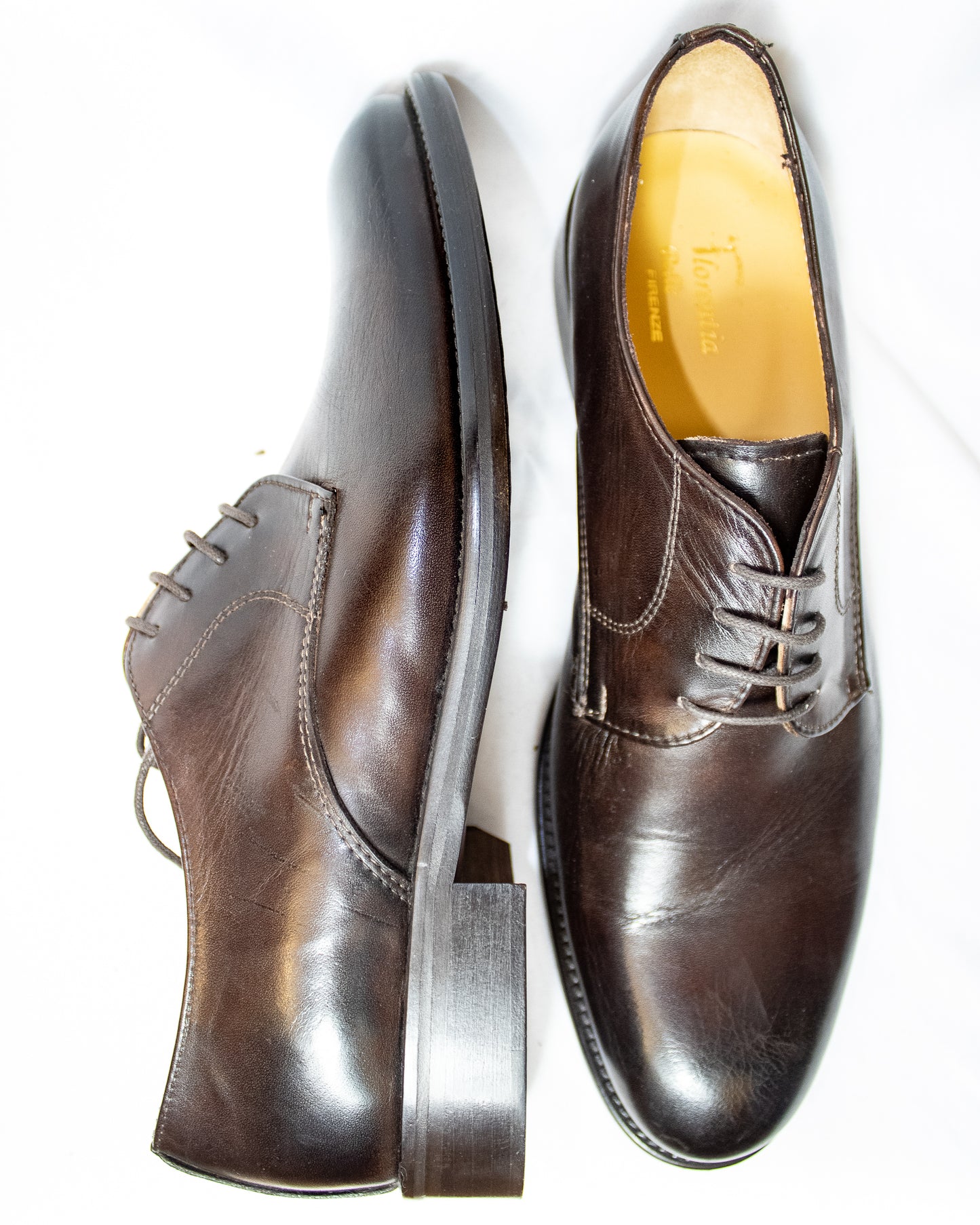 Hand Dyed Classic leather Shoes - (Mod. 6764)