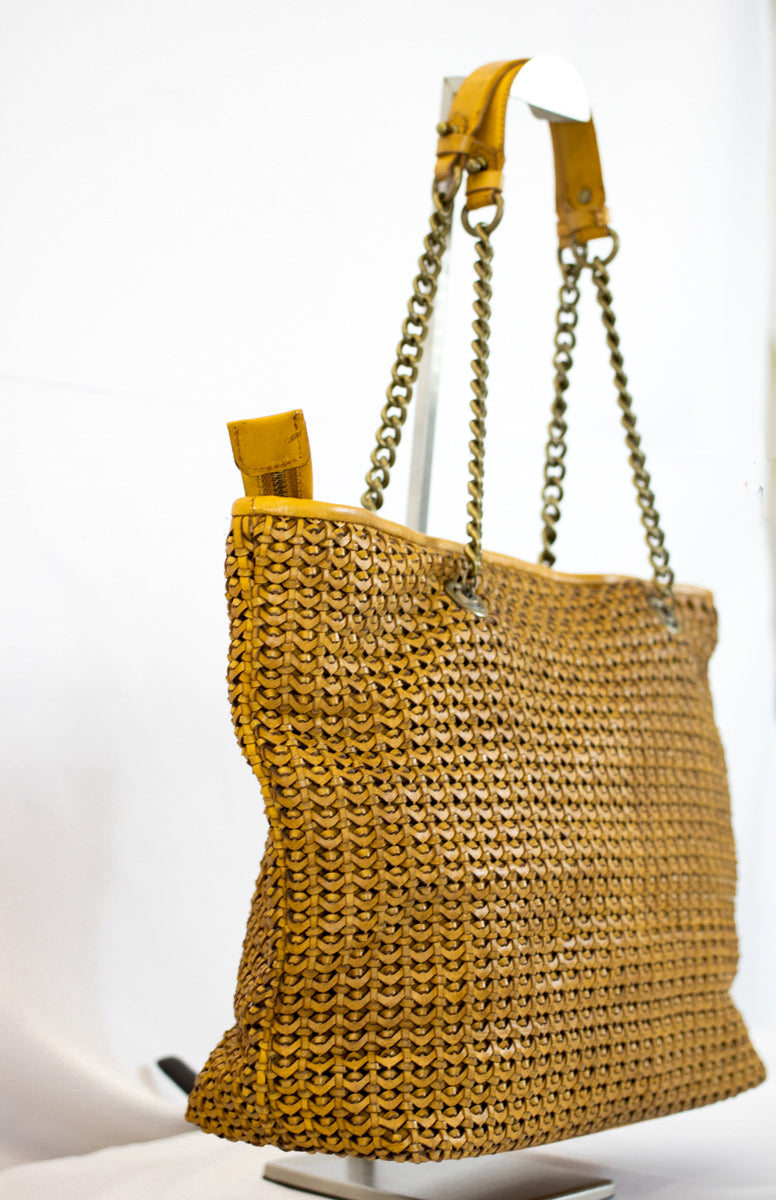 Stylish Interwoven handbag- (Mod. 6713)