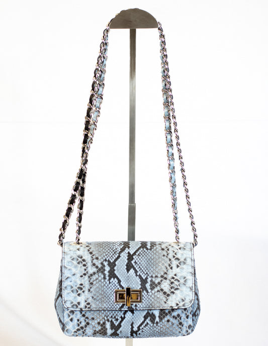 Python Skin shoulder bag - (Mod. 6722)