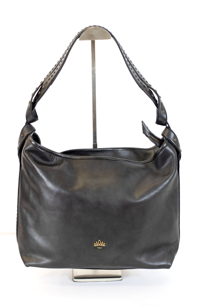 Leather versatile shoulder bag - (Mod. 6748)