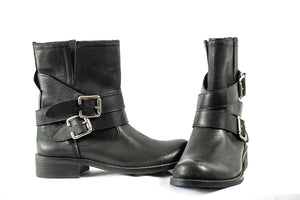 Casual Leather Ankle Boots - (Art. 7074)