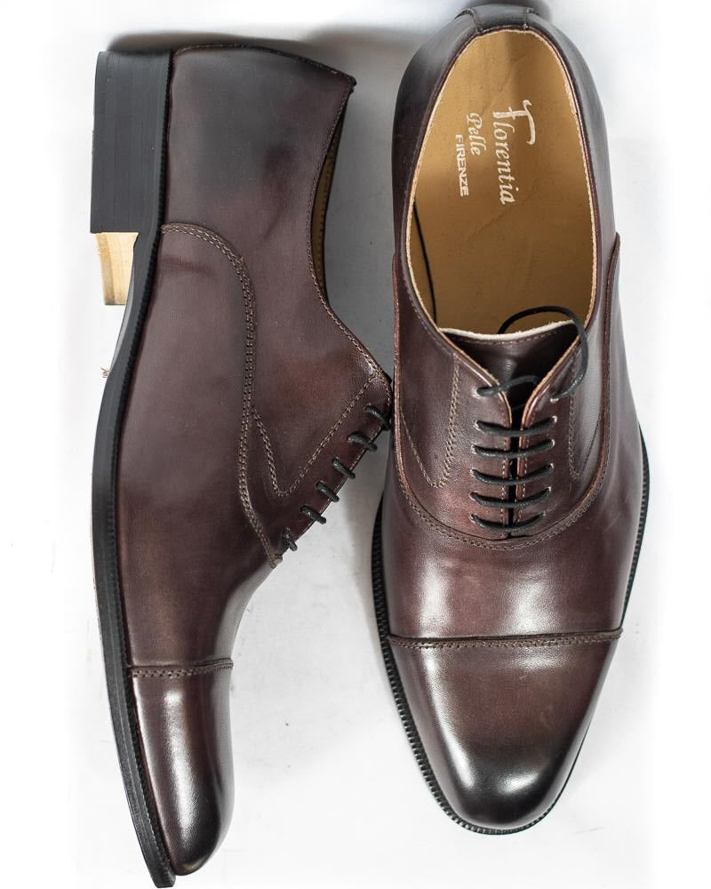 Handmade Oxford Style Shoes - (Mod. 7222)