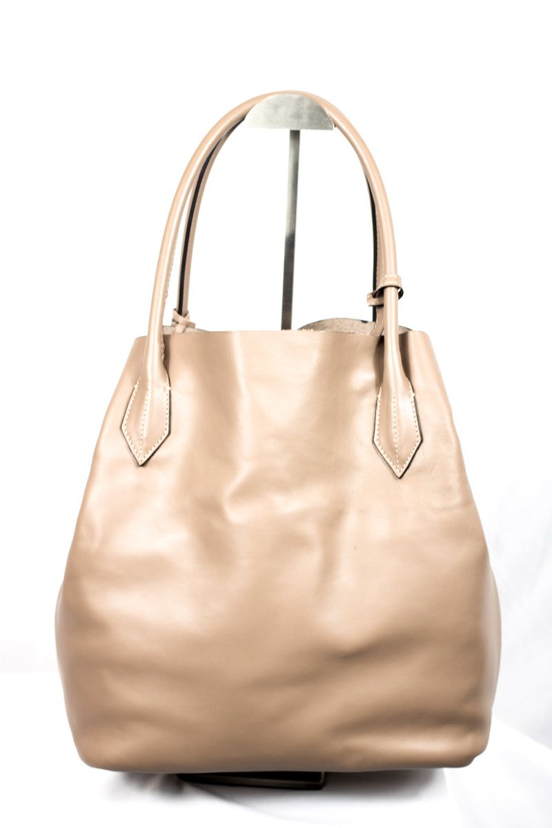 Leather Shopping Bag - (Mod. 7274)