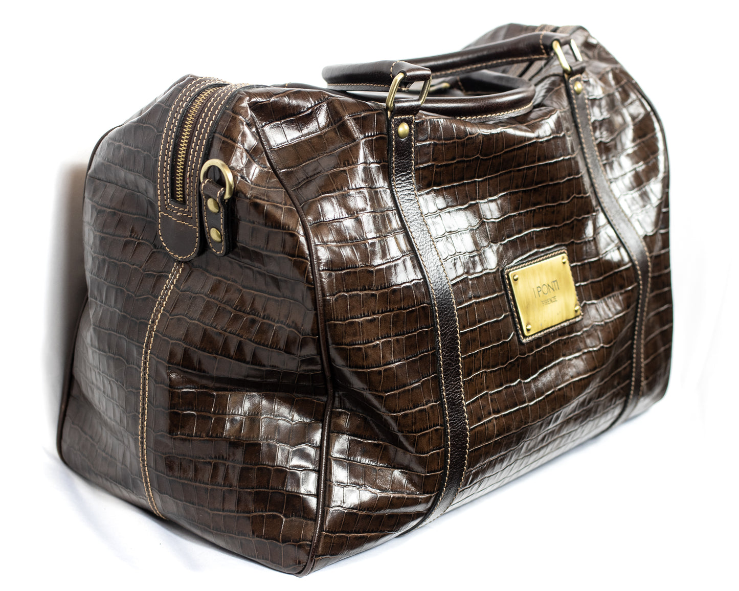 Duffle Leather Bag - (Mod. 7369)