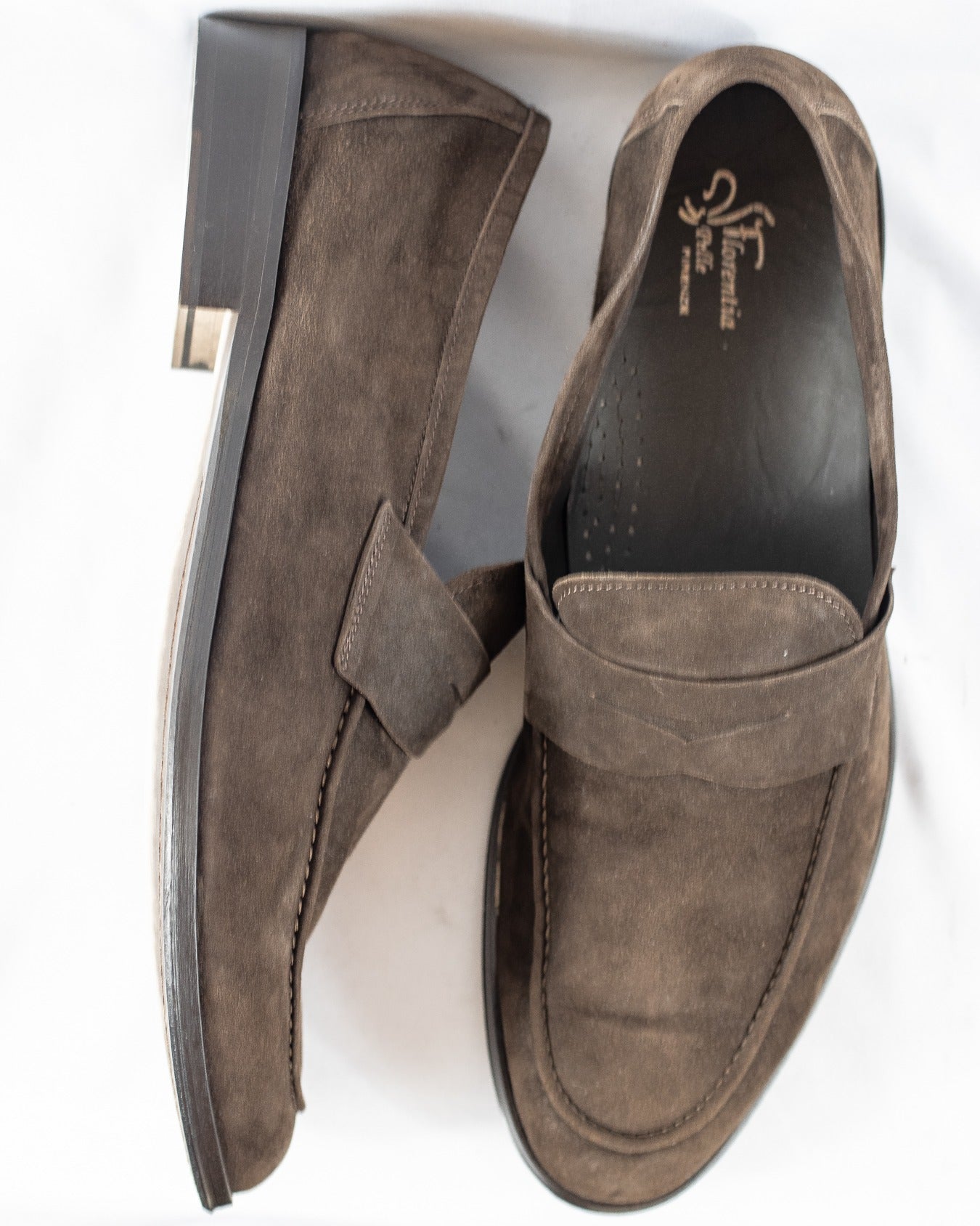 Comfy Suede Moccasin by ''Florentia Pelle'' - (Mod. 7160)